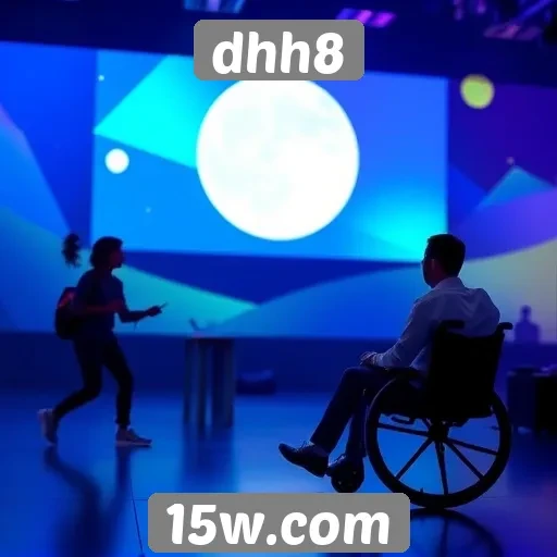 Acessibilidade em plataformas de jogos no dhh8